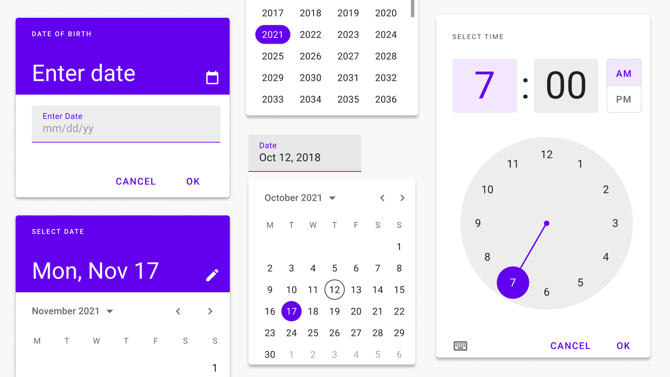 Google Material Design System.